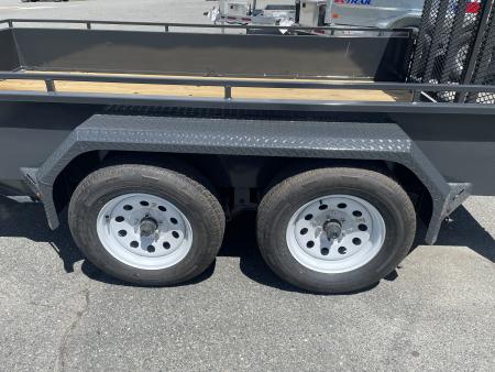 New 2026 Belmont 82"x12'-7K-Solid Side Landscape Trailer