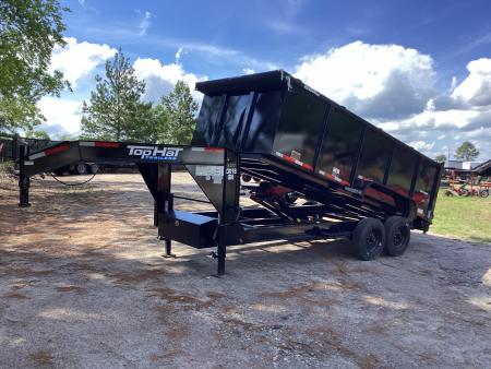 New 2026 Top Hat Trailers DX16GN Dump Trailer
