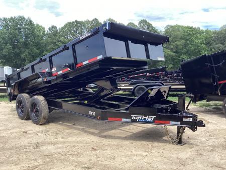 New 2026 Top Hat Trailers DX16X83 Dump Trailer