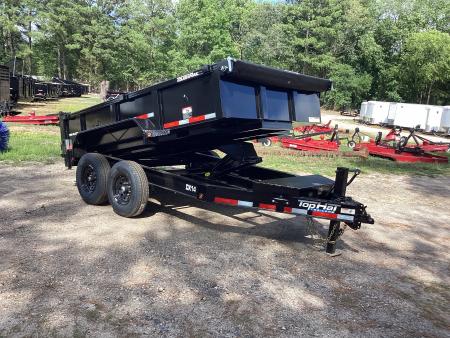 New 2026 Top Hat Trailers DX12X83 Dump Trailer