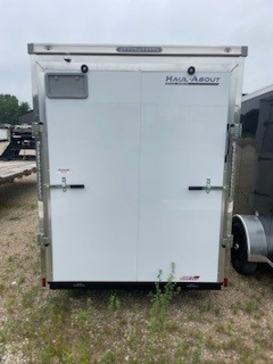 New 2027 Haul About Trailers BCT612SA 6x12 2990 GVWR 84" Interior Height Poly Skin Cargo / Enclosed Trailer