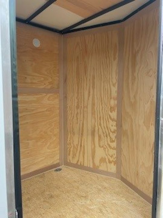 New 2027 Haul About Trailers BCT612SA 6x12 2990 GVWR 84" Interior Height Poly Skin Cargo / Enclosed Trailer