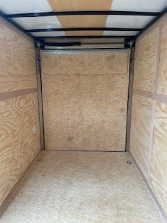 New 2027 Haul About Trailers BCT612SA 6x12 2990 GVWR 84" Interior Height Poly Skin Cargo / Enclosed Trailer
