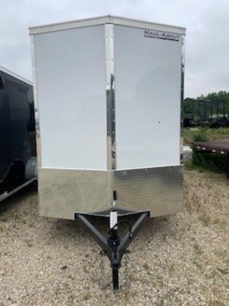 New 2027 Haul About Trailers BCT612SA 6x12 2990 GVWR 84  Interior Height Poly Skin Cargo / Enclosed Trailer