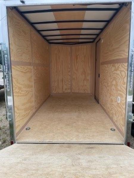 New 2027 Haul About Trailers BCT612SA 6x12 2990 GVWR 84" Interior Height Poly Skin Cargo / Enclosed Trailer