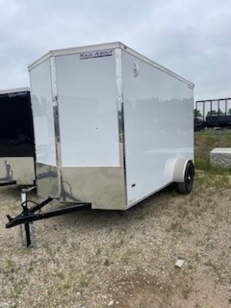 New 2027 Haul About Trailers BCT612SA 6x12 2990 GVWR 84" Interior Height Poly Skin Cargo / Enclosed Trailer