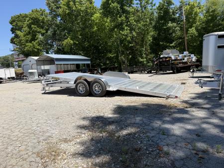 New 2026 Aluma 8220H-TILT-TA-EL-RTD Car Hauler