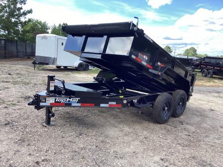 New 2026 Top Hat Trailers DX12X83 Dump Trailer
