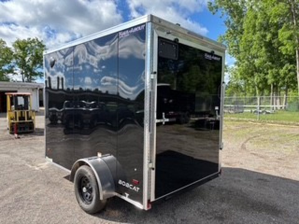 New 2027 Haul About Trailers BCT610SA 6x10 2990 GVWR 84" Interior Height Poly Skin Cargo / Enclosed Trailer