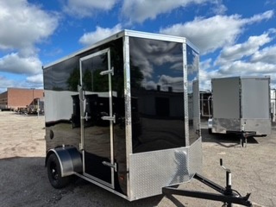 New 2027 Haul About Trailers BCT610SA 6x10 2990 GVWR 84" Interior Height Poly Skin Cargo / Enclosed Trailer