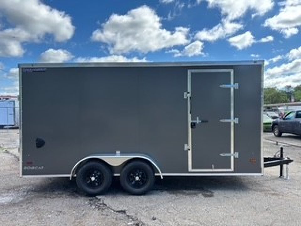 New 2027 Haul About Trailers BCT716TA2 7x16 7000 GVWR 84" Interior Height Poly Skin Cargo / Enclosed Trailer