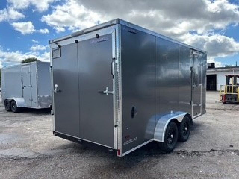 New 2027 Haul About Trailers BCT716TA2 7x16 7000 GVWR 84" Interior Height Poly Skin Cargo / Enclosed Trailer