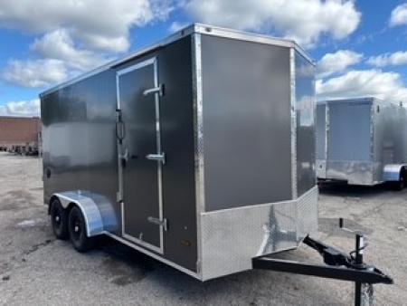 New 2027 Haul About Trailers BCT716TA2 7x16 7000 GVWR 84" Interior Height Poly Skin Cargo / Enclosed Trailer