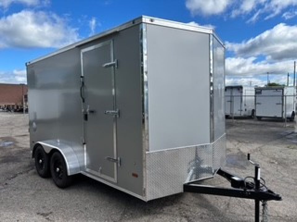 New 2027 Haul About Trailers BCT714TA2 7x14 7000 GVWR 84" Interior Height Poly Skin Cargo / Enclosed Trailer