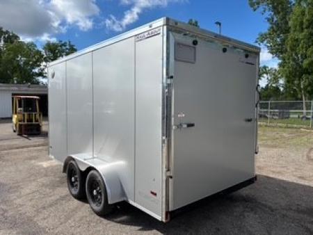 New 2027 Haul About Trailers BCT714TA2 7x14 7000 GVWR 84" Interior Height Poly Skin Cargo / Enclosed Trailer