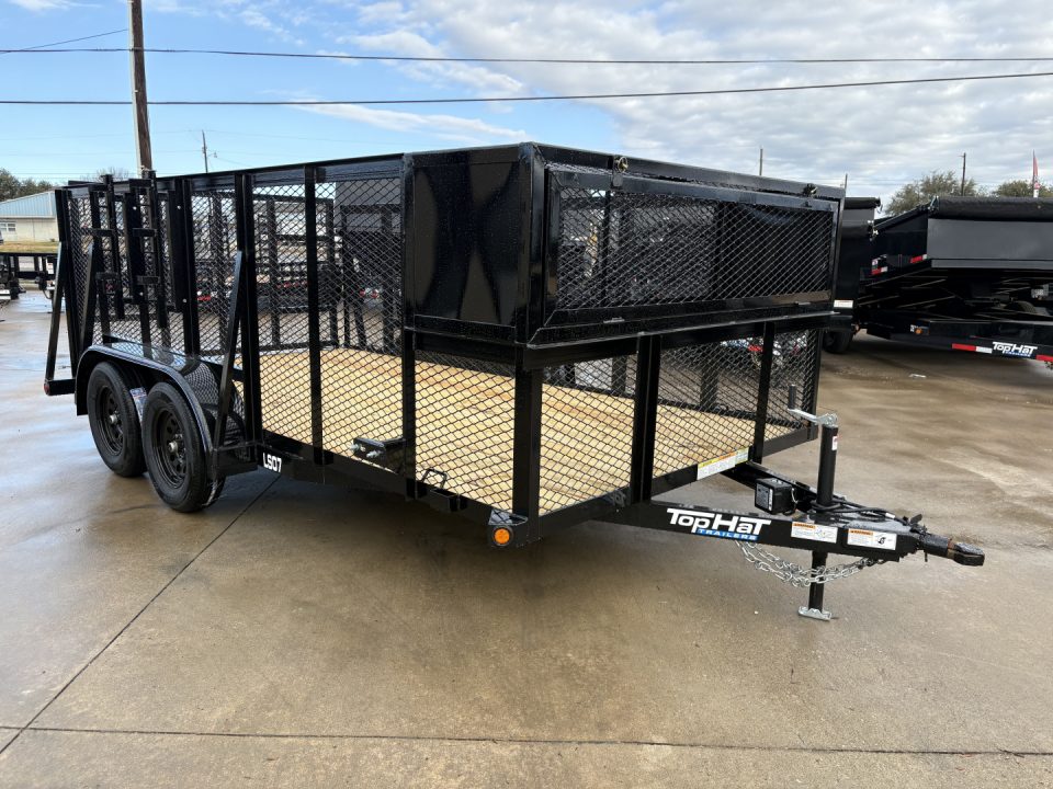 New 2026 Top Hat Trailers LS07-14X83-7E-R Landscape Trailer