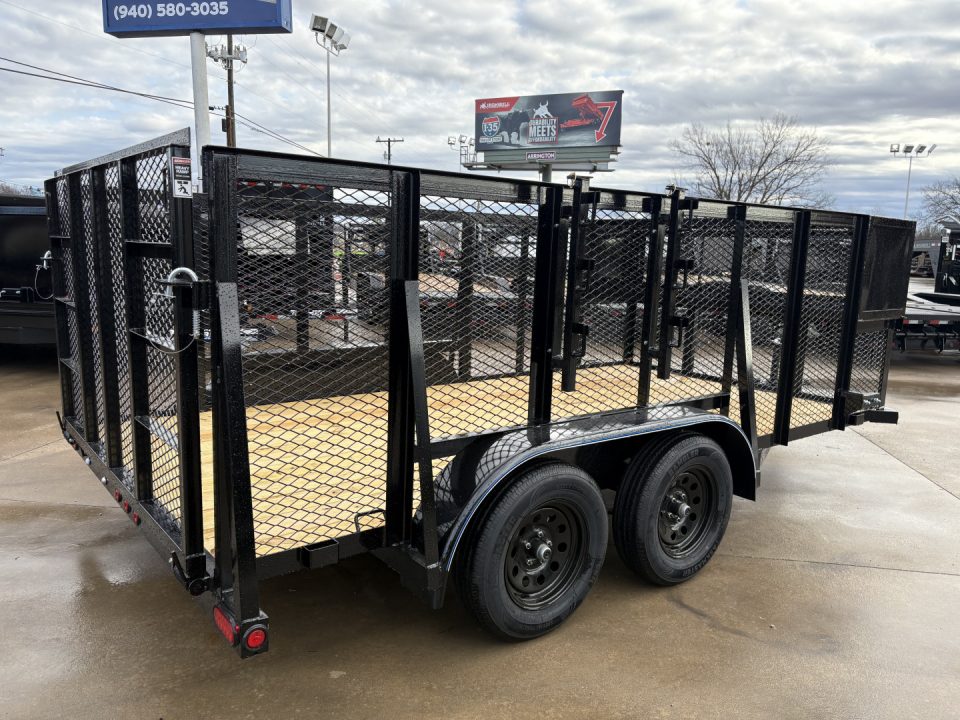 New 2026 Top Hat Trailers LS07-14X83-7E-R Landscape Trailer