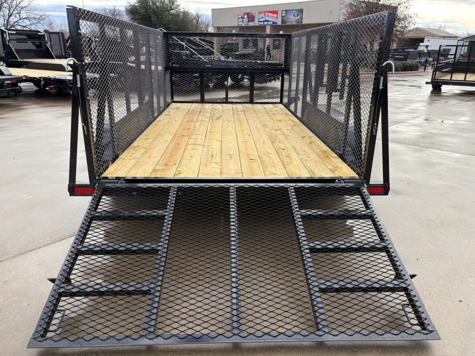 New 2026 Top Hat Trailers LS07-14X83-7E-R Landscape Trailer