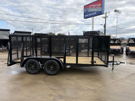 New 2026 Top Hat Trailers LS07-14X83-7E-R Landscape Trailer