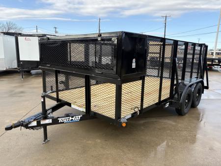 New 2026 Top Hat Trailers LS07-14X83-7E-R Landscape Trailer