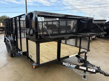 New 2026 Top Hat Trailers LS07-14X83-7E-R Landscape Trailer