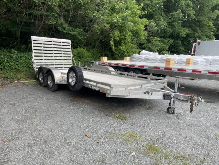 Used 2018 ALUMA 7818TA-EL-R-RTD Utility Trailer