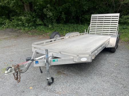 Used 2018 ALUMA 7818TA-EL-R-RTD Utility Trailer