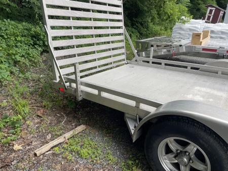 Used 2018 ALUMA 7818TA-EL-R-RTD Utility Trailer