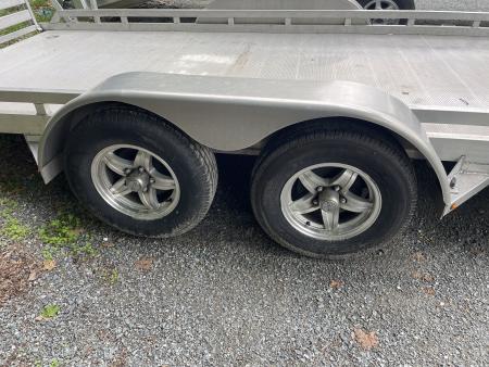 Used 2018 ALUMA 7818TA-EL-R-RTD Utility Trailer