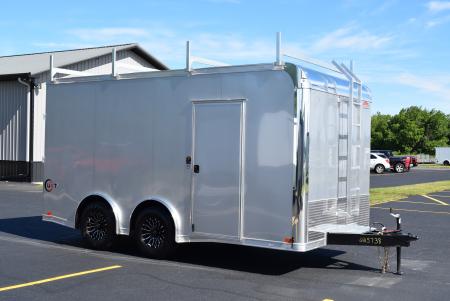New 2026 United Trailers UXT 8.5x16 Contractor w/ Ladder Racks