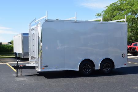New 2026 United Trailers UXT 8.5x16 Contractor w/ Ladder Racks