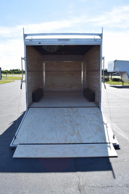 New 2026 United Trailers UXT 8.5x16 Contractor w/ Ladder Racks