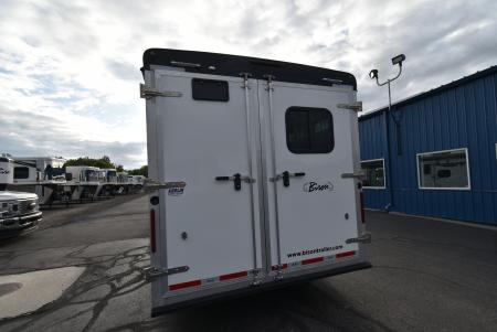 New 2027 Bison Trailers Silverado 8313 Horse Trailer
