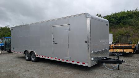 New 2026 Car Mate 8.5 x 28 HD Eagle Car Hauler w/ Ramp (12000# GVWR)