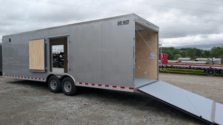 New 2026 Car Mate 8.5 x 28 HD Eagle Car Hauler w/ Ramp (12000# GVWR)