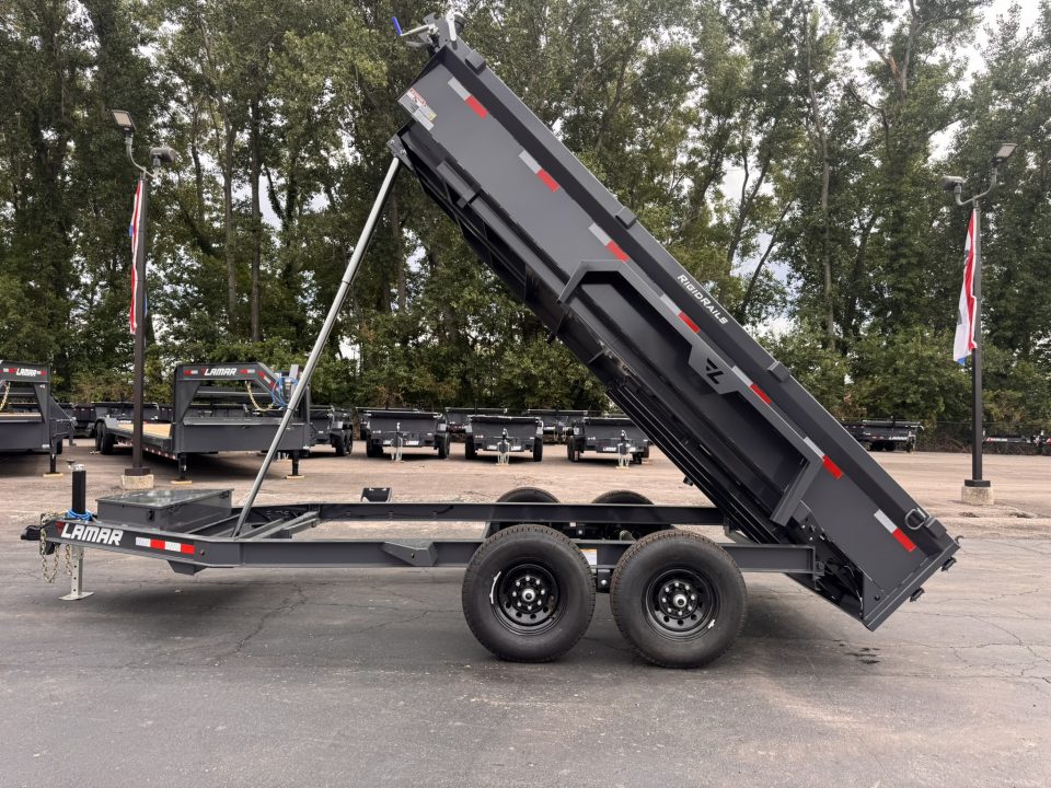 New 2026 Lamar Trailers 83" X 14' DG - 14K GENERAL DUT Dump Trailer