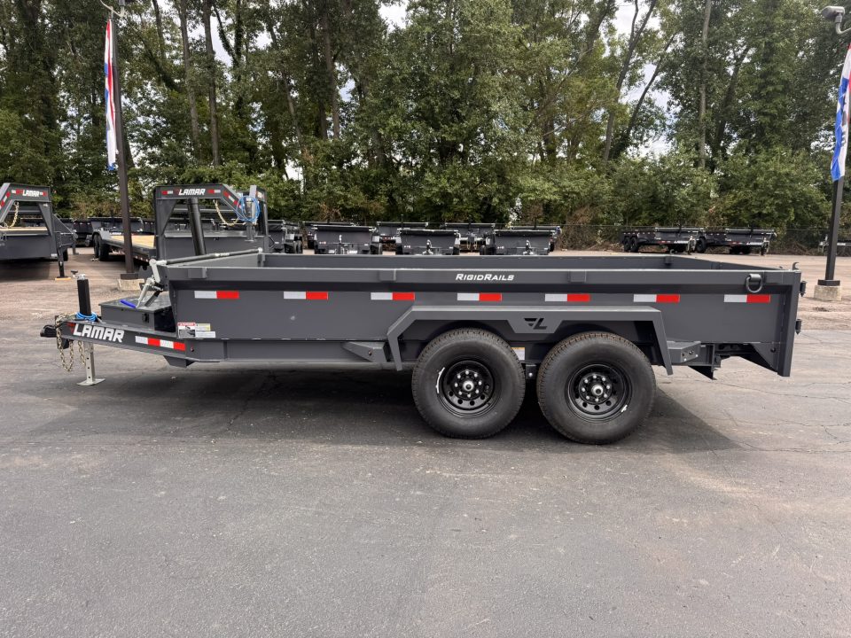 New 2026 Lamar Trailers 83" X 14' DG - 14K GENERAL DUT Dump Trailer