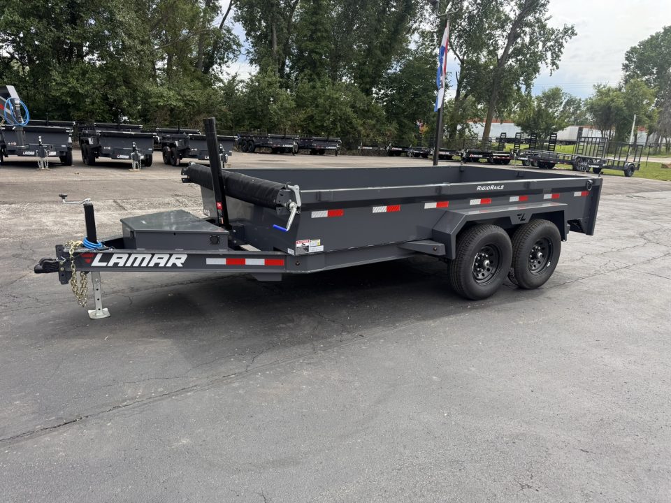 New 2026 Lamar Trailers 83" X 14' DG - 14K GENERAL DUT Dump Trailer