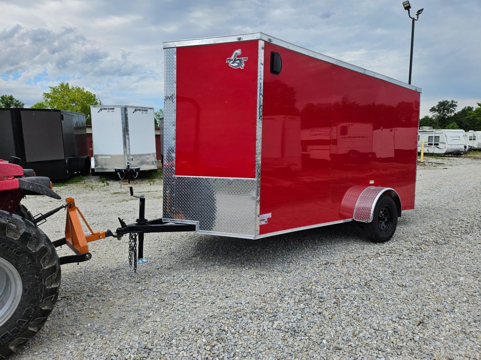 New 2026 Maximum Cargo Trailers 6X12 SA, 6'6" interior height, 3.5k axle, .080 polycore Cargo / Enclosed Trailer
