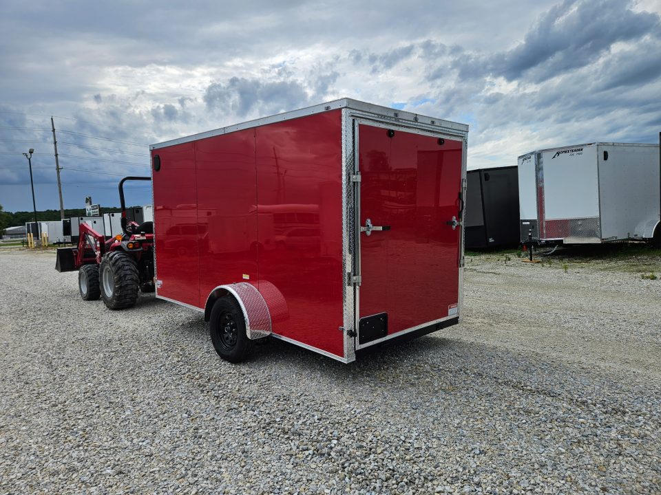 New 2026 Maximum Cargo Trailers 6X12 SA, 6'6" interior height, 3.5k axle, .080 polycore Cargo / Enclosed Trailer