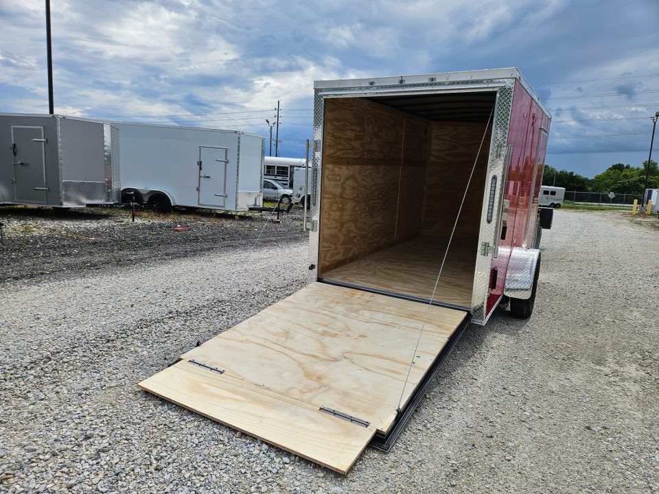 New 2026 Maximum Cargo Trailers 6X12 SA, 6'6" interior height, 3.5k axle, .080 polycore Cargo / Enclosed Trailer