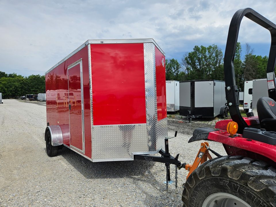 New 2026 Maximum Cargo Trailers 6X12 SA, 6'6" interior height, 3.5k axle, .080 polycore Cargo / Enclosed Trailer