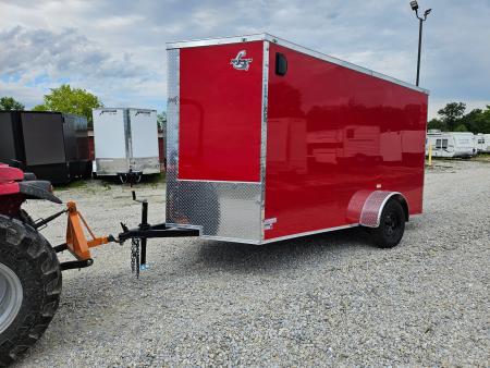 New 2026 Maximum Cargo Trailers 6X12 SA, 6'6" interior height, 3.5k axle, .080 polycore Cargo / Enclosed Trailer