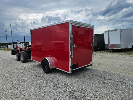 New 2026 Maximum Cargo Trailers 6X12 SA, 6'6" interior height, 3.5k axle, .080 polycore Cargo / Enclosed Trailer