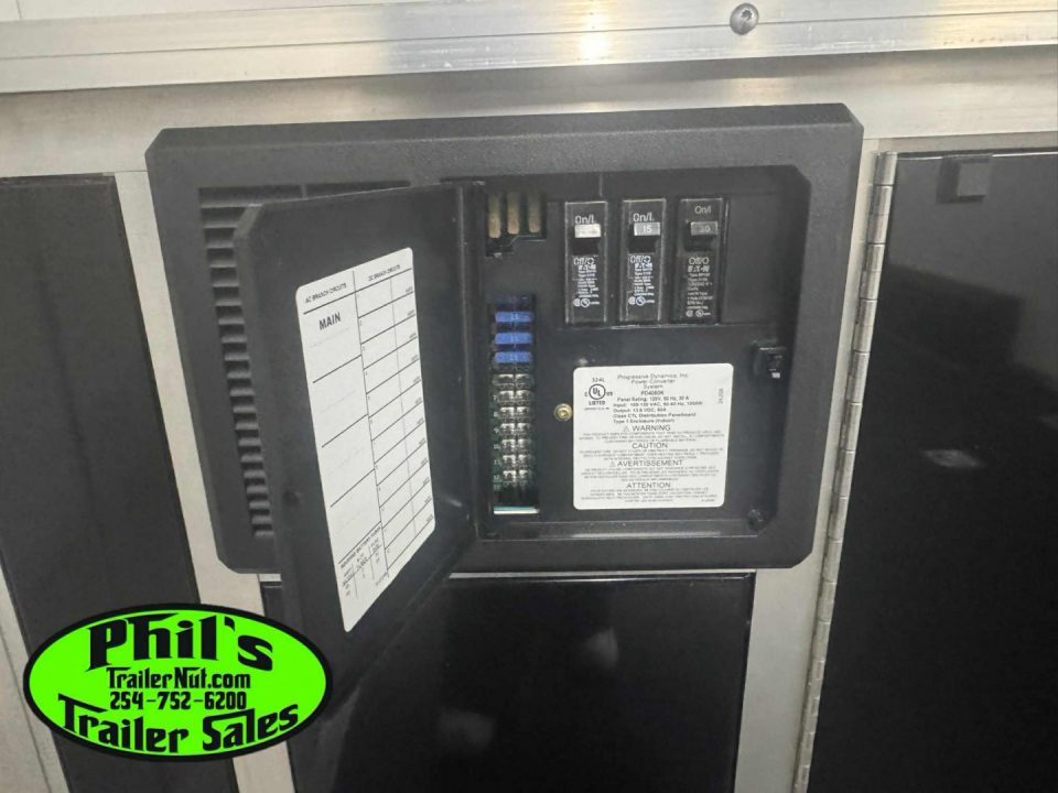 New Haulmark HEAT 8.5X24 Car / Racing Trailer ENCLOSED CAR HAULER FINISHED INTERIOR WITH CABINETS!