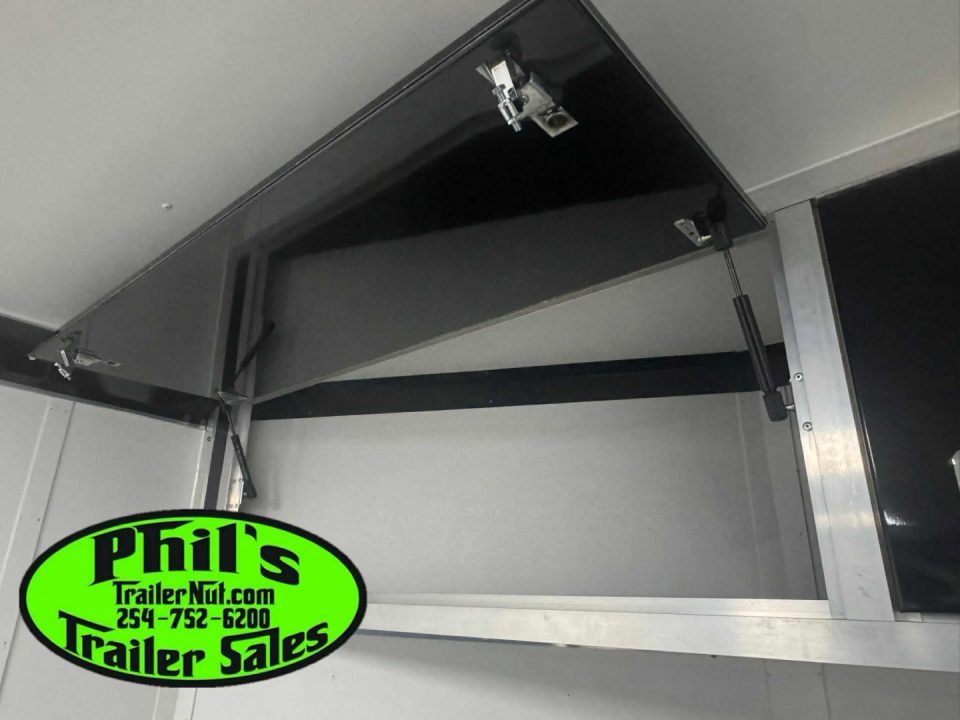 New Haulmark HEAT 8.5X24 Car / Racing Trailer ENCLOSED CAR HAULER FINISHED INTERIOR WITH CABINETS!