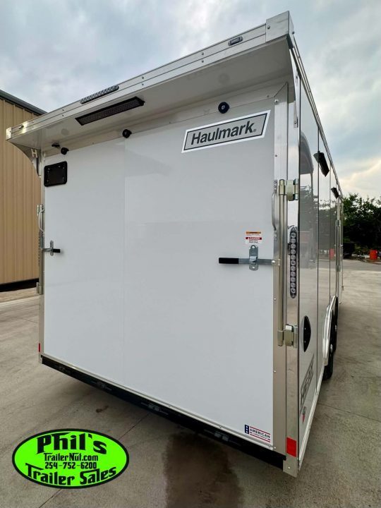 New Haulmark HEAT 8.5X24 Car / Racing Trailer ENCLOSED CAR HAULER FINISHED INTERIOR WITH CABINETS!