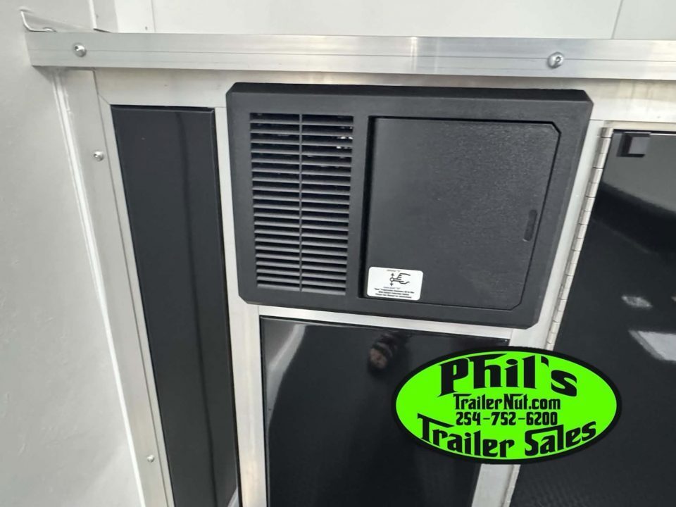 New Haulmark HEAT 8.5X24 Car / Racing Trailer ENCLOSED CAR HAULER FINISHED INTERIOR WITH CABINETS!