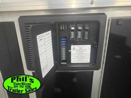 New Haulmark HEAT 8.5X24 Car / Racing Trailer ENCLOSED CAR HAULER FINISHED INTERIOR WITH CABINETS!