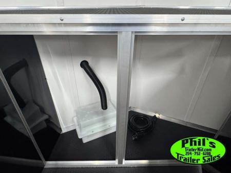 New Haulmark HEAT 8.5X24 Car / Racing Trailer ENCLOSED CAR HAULER FINISHED INTERIOR WITH CABINETS!